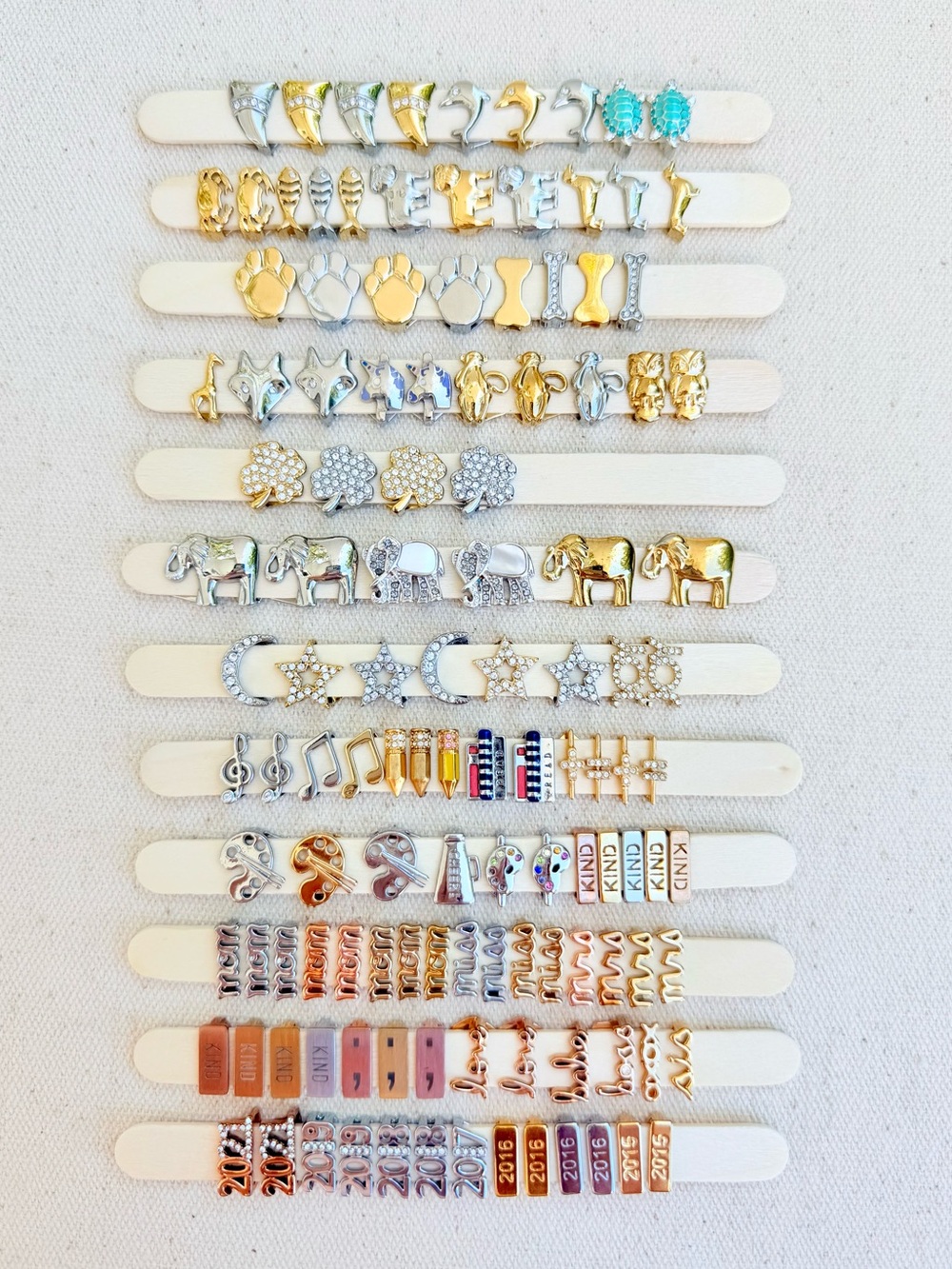 *Just some of the  Charms available in my Closet* KEEP COLLECTIVE Retired